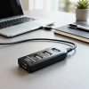 USB-хаб Esperanza EA116 4x USB 2.0 Black (5905784768601)