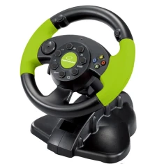Кермо Esperanza EG104 PC/Xbox 360 Black-Green (5905784769301)