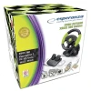 Кермо Esperanza EG104 PC/Xbox 360 Black-Green (5905784769301)