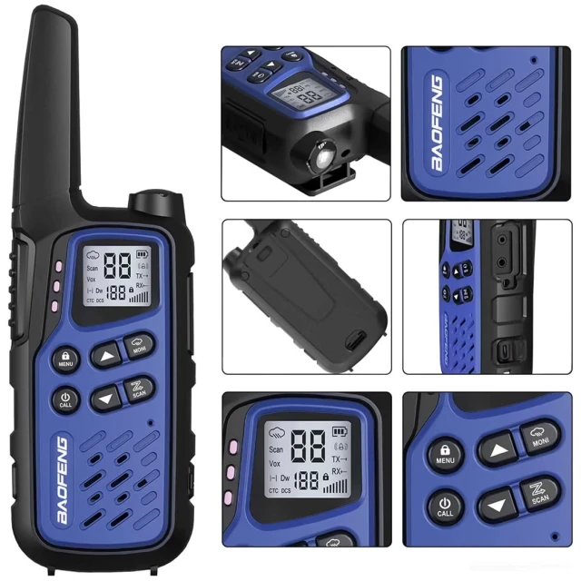 Рація Baofeng BF-T25E 2 шт Dark Blue (5905805890182)