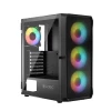 Корпус LOGIC Portos ARGB Midi USB 3.0 Black (5905842126046)