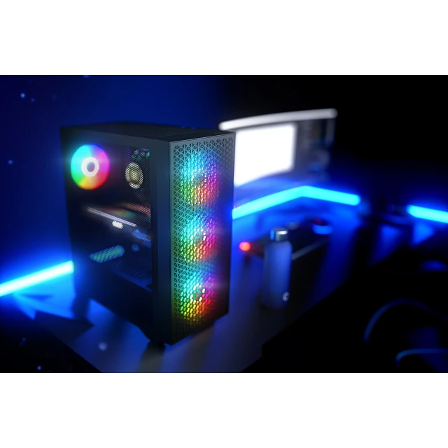 Корпус Logic Dart Pro ARGB Midi USB Type-C Black (5905842126183)