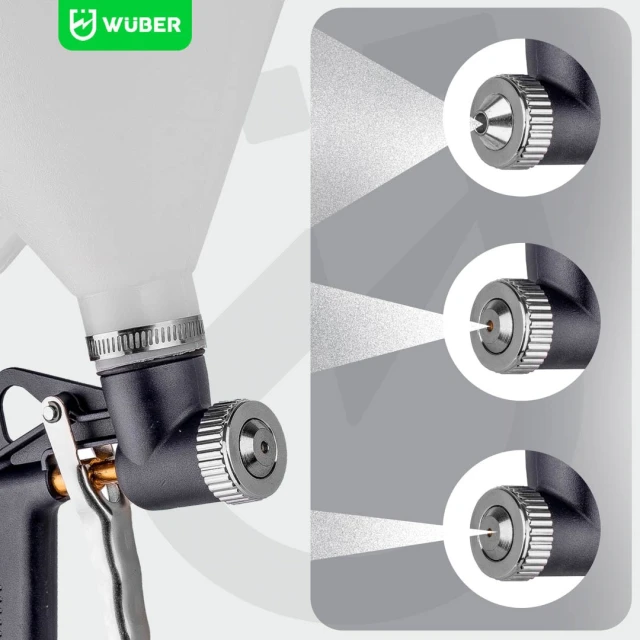 Пістолет пневматичний для штукатурки Wuber 5 л (5905873300880)