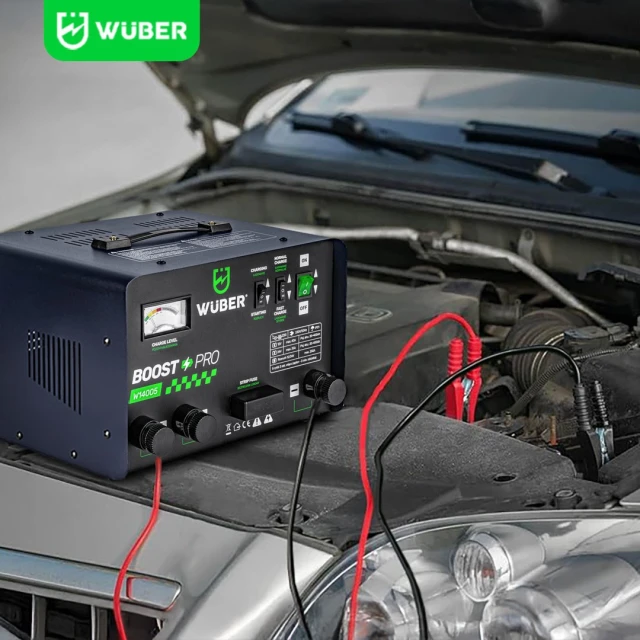 Зарядний пристрій для акумуляторів з функцією пуску Wuber 40A 12V/24V (5905873301344)