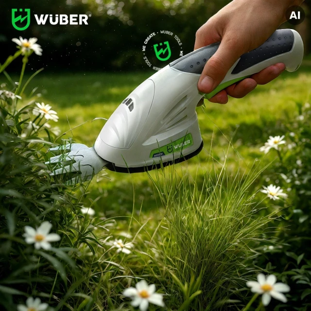 Тример акумуляторний Wuber 2в1 для живоплоту і трави 7,2V різання 120 мм USB-C (5905873302143)