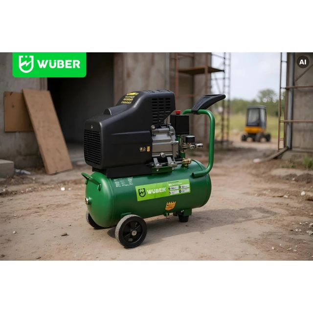 Компресор масляний Wuber 24 л (5905873303102)