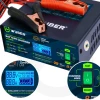 Зарядний пристрій для акумуляторів мікропроцесорний Wuber 10A 6-150 Ah 2-24 V (5905873305823)