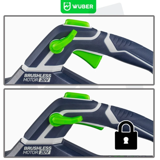 Повітродувка акумуляторна Wuber 40V 220 км/год (5905873306820)