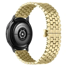 Ремінець Beline Watch Metal Honeycomb 20mm для Apple Watch Series 11/10 42 mm | Series 9/8/7 41 mm | 6/5/SE 40 mm | 3/2/1 38 mm Gold (5905908351887)