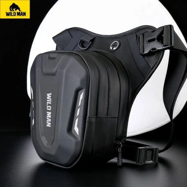 Мотосумка на ногу WildMan L1 Black (L1)