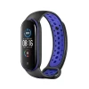 Ремешок Beline Design для Xiaomi Mi Band 7/6/5 Black-Blue (5905908359067)