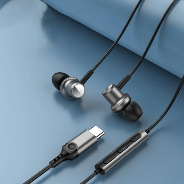 Навушники Beline SK193 USB-C Black (SK193)