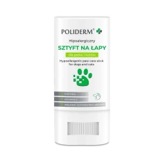 Гіпоалергенний стік для лап для собак і котів JM Sante Poliderm 14,5 г (5905943350326)