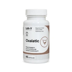 Кормова добавка для котів LAB-V Oxalatic при камінцях оксалатних 45 капсул (5905947787357)
