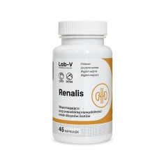 Кормова добавка для собак і котів LAB-V Renalis для підтримки при хронічній нирковій недостатності 45 капсул (5905947787371)