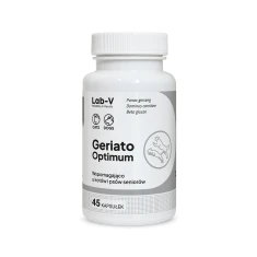 Кормова добавка для собак і котів LAB-V Geriato Optimum для літніх тварин 45 капсул (5905947787395)