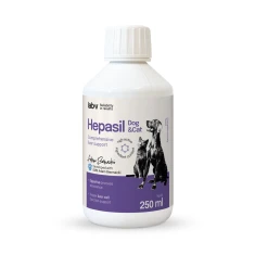 Кормова добавка для собак і котів LAB-V Hepasil Dog & Cat для підтримки печінки 250 мл (5905947787562)