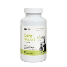 Кормова добавка для собак і котів LAB-V Calm Support при стресі 90 капсул (5905947787609)