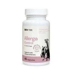Кормова добавка для собак і котів LAB-V Allerga Control при алергії 45 капсул (5905947787630)