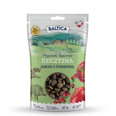 Ласощі для собак BALTICA PRZYSMAKI REGIONÓW з дичиною та яблуком 100 г (5905996520462)