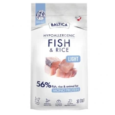 Сухой корм для собак средних пород BALTICA Nutraceutic Hypoallergenic Fish & Rice Light M с рыбой и рисом 3 кг (5905996520929)