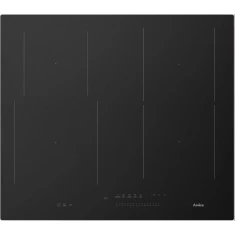 Індукційна варильна поверхня Amica PIC6541PHTSUN 3.0 60 см 4 зони PowerBoost AutoBridge HobControl Pro Matte Black (5906006219376)