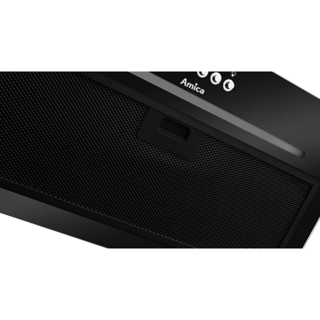 Витяжка вбудована Amica OMP6255BG 60 см LED Black (5906006918668)