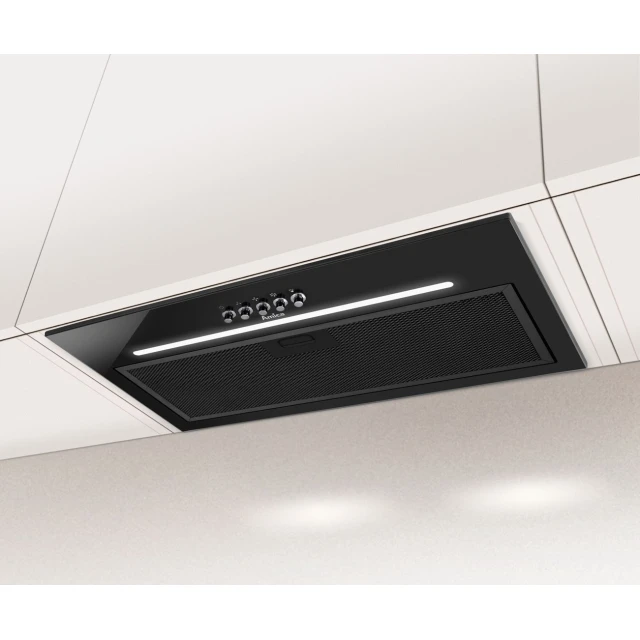 Витяжка вбудована Amica OMP6255BG 60 см LED Black (5906006918668)