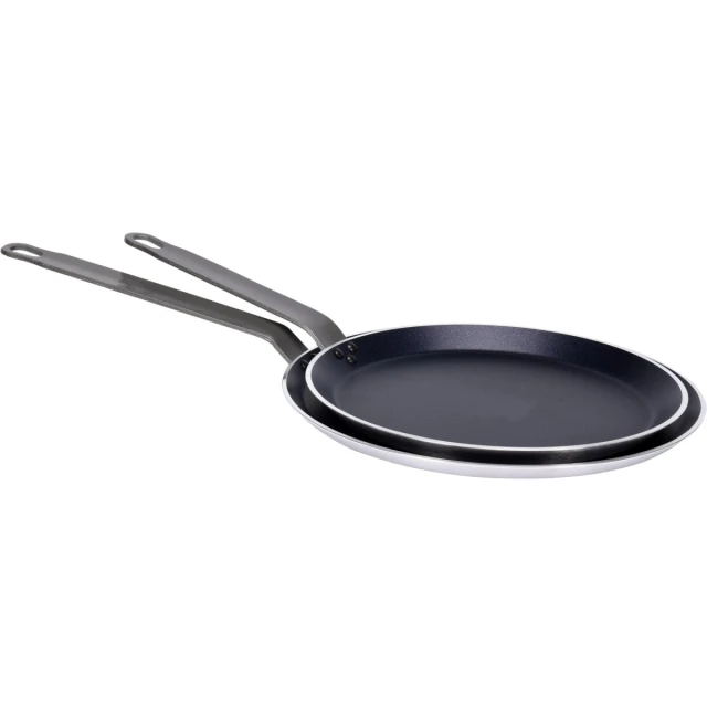Сковорода алюмінієва для млинців з покриттям Yato PTFE 290 мм (5906083001253)