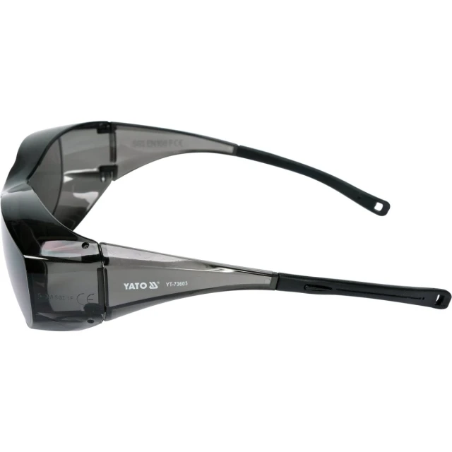 Окуляри захисні Yato Fit Over Grey (5906083003400)