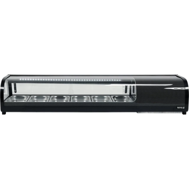 Вітрина холодильна Yato 6x1/3GN 153x42x29,5 см (5906083003431)