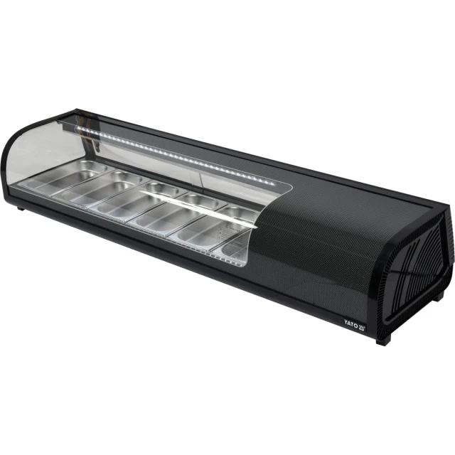 Вітрина холодильна Yato 6x1/3GN 153x42x29,5 см (5906083003431)