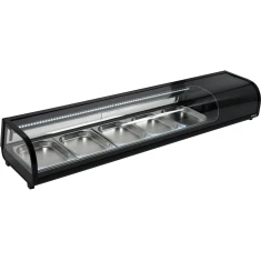 Холодильна вітрина Yato 5x1/2 GN 180x42,6x29,6 см (5906083003448)