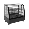 Холодильна вітрина Yato 100 л 68x45x67 см Black (5906083003462)