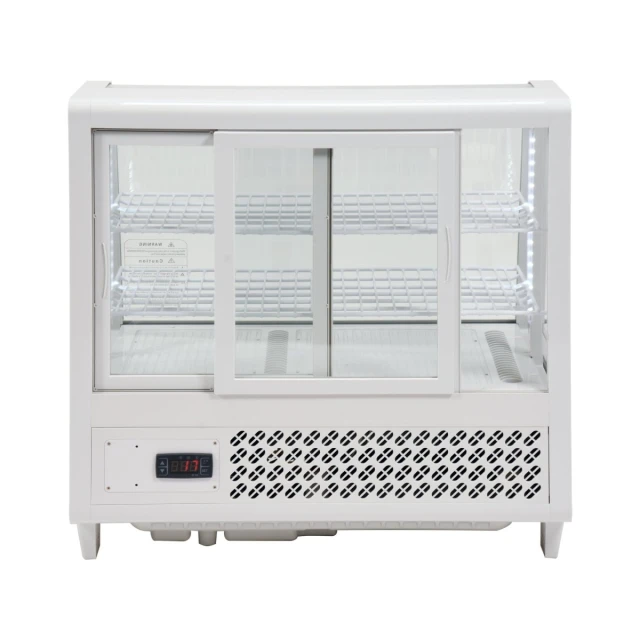 Холодильна вітрина Yato 100 л 68x45x67 см White (5906083003479)