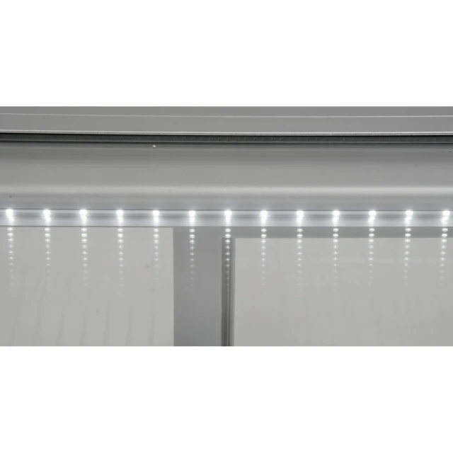Холодильная витрина Yato 120 л 70,2x56,8x68,6 см Silver (5906083003493)