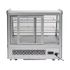 Холодильная витрина Yato 120 л 70,2x56,8x68,6 см Silver (5906083003493)