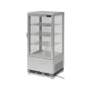 Витрина холодильная Yato 78 л 42x38x96 см Silver (5906083003547)