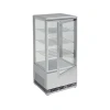 Витрина холодильная Yato 78 л 42x38x96 см Silver (5906083003547)