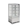 Витрина холодильная Yato 78 л 42x38x96 см Silver (5906083003547)