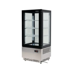 Витрина холодильная Yato 78 л 43x39x98 см Black (5906083003554)