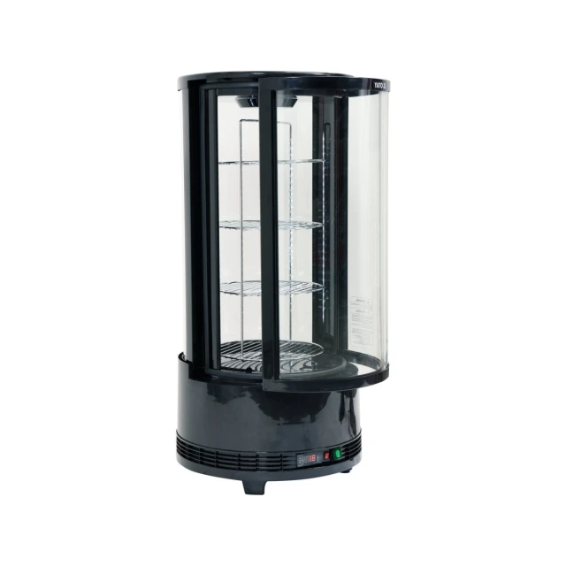 Вітрина холодильна Yato 73 л 50x50x106 см Black (5906083003585)
