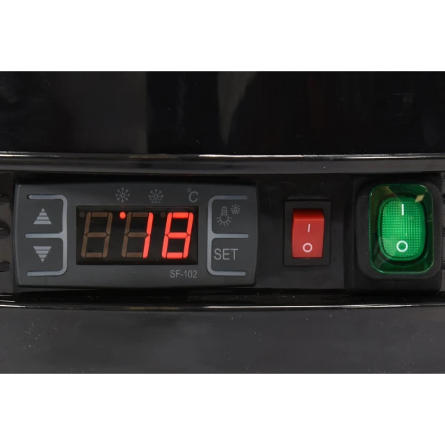 Вітрина холодильна Yato 73 л 50x50x106 см Black (5906083003585)