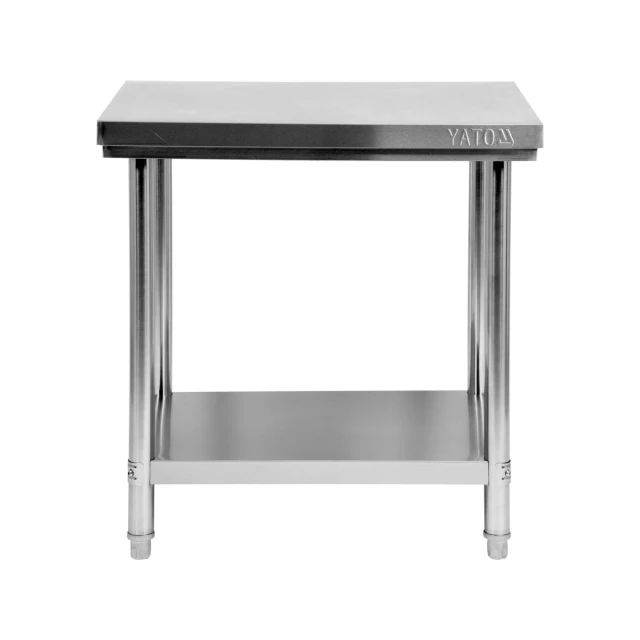 Стол центральный складной с полкой Yato 800×600×H850 мм (5906083004940)
