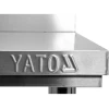 Стіл пристінний складний з полицею Yato 1000x700xH850+100 мм (5906083005152)