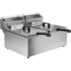 Фритюрниця Yato 2-камерна 2x11,5 л (5906083009587)