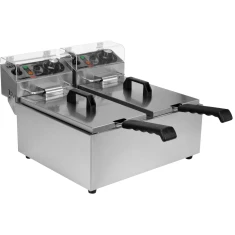 Фритюрница Yato 2-камерная 2x3,5 л (5906083009624)