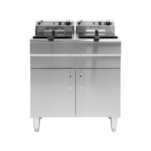 Фритюрница двойная с тумбой Yato 2x11,5 л (5906083009655)