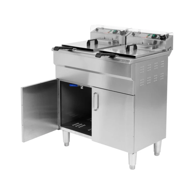 Фритюрница двойная с тумбой Yato 2x11,5 л (5906083009655)