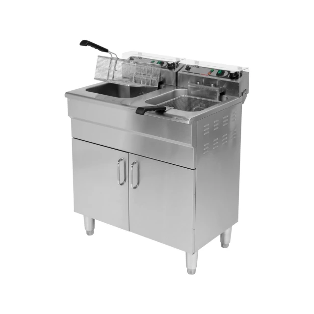 Фритюрница двойная с тумбой Yato 2x11,5 л (5906083009655)